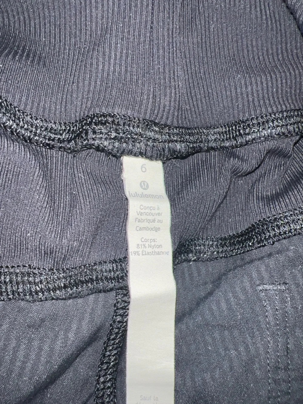 Lululemon Dance Studio Pants Cropped Size 6 (black) 25” inseam